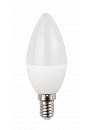 Лампа led c35 6w e14 4000k (045-ne) тм luxel