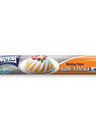 Пергамент для выпечки 5м х 39см 9255 тм novax