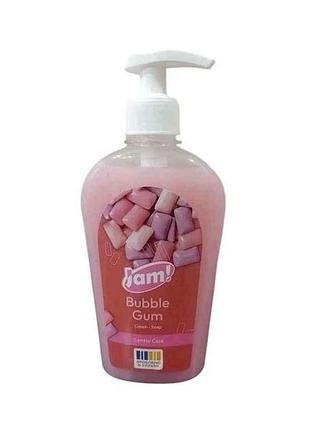 Крем-мыло жидкое 325мл bubble gum с глицерином тм jam!