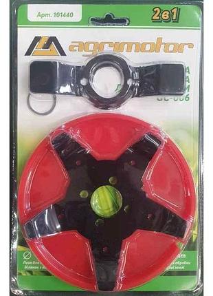 Насадка сапка на мотокосу weeder gc-006 тм agrimotor