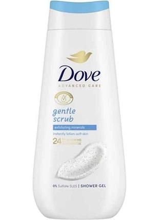 Гель для душу 225мл ніжне злущування тм dove