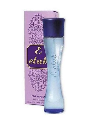 Туалетна вода жін. e-club (100мл.) тм aroma