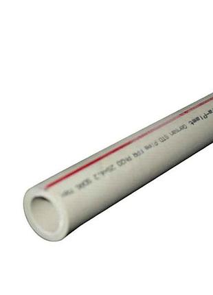 Труба поліпропіленова fg faser 40 (4м) 001-11 тм hakan