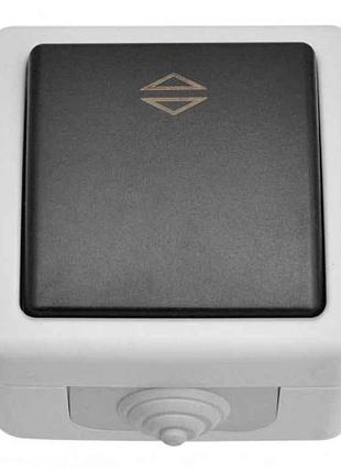 Вимикач прохідний ip54 debut 6507 тм luxel