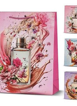 Пакет подарунковий m perfume 26*32*10см r97022-m тм stenson