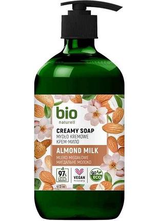 Крем-мило 473мл naturell миндальное молоко тм bio naturell