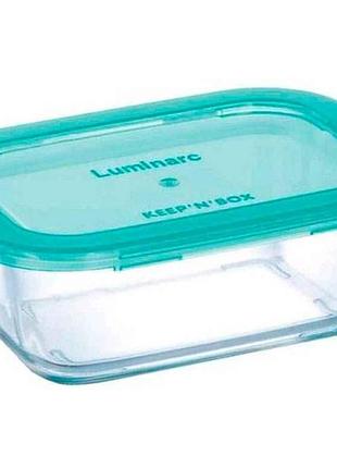 Ємність для їжі 820мл keepnbox lagoon прямокутна тм luminarc