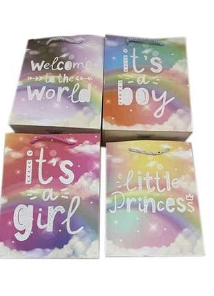 Пакет подарочный l children 30*41.5*12см r91045-l тм stenson