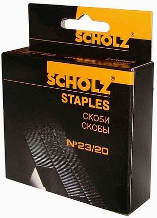 Скоби д/степлеру 23/20 1000шт 4765 soz тм scholz