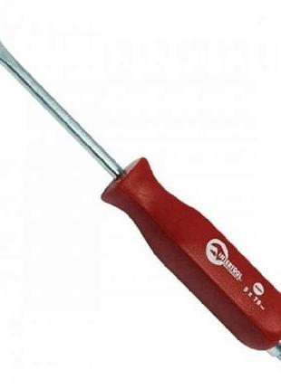 Отвертка шлицевая sl9*200 мм crv ht-0485 тм intertool