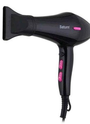 Фен 2000вт st-hc7216 2 швид., 3 темп. реж., концентратор тм saturn