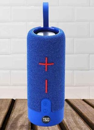 Портативна колонка bluetooth tg619, з функцією speakerphone, радіо, blue тм tg