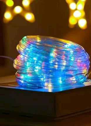 Гірлянда-роса 100led мульті 10м usb тм tlt