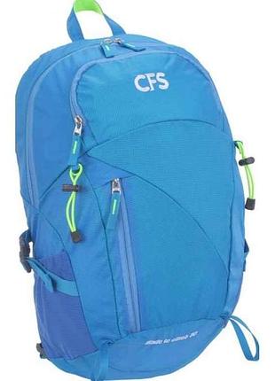 Рюкзак полиэстр голубой 46*28*13см спортивный 820 арт.cf86123 тм coolforschool
