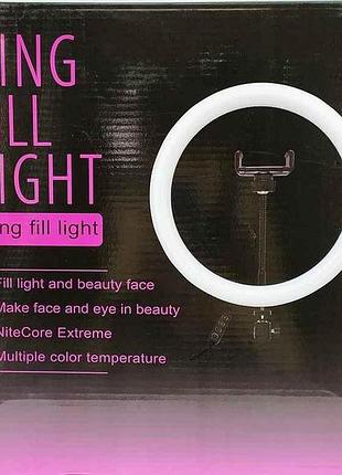 Монопод для селфи led qx-260 /пульт на проводе / usb тм gerlax
