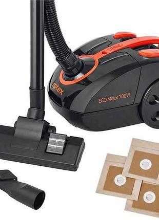 Пылесос 700вт rvb16-b ecoclean тм rotex
