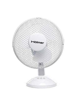Вентилятор настольный 35вт 2шв, 23см hfs-1209-1w тм holmer