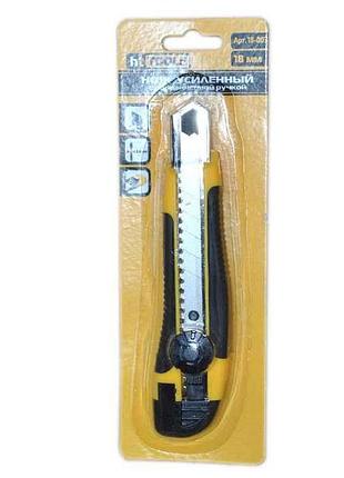 Нож для гипсокартона посыл.с прорезь (18мм)18-003 тм ht tools
