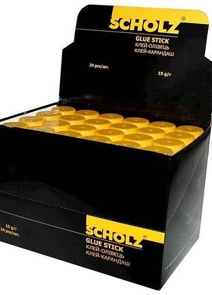 Клей-карандаш, 15г, pva, 4604 тм scholz