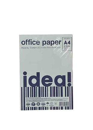 Папір а4 50л idea! (papir pte) 80г/м.кв. тм украина
