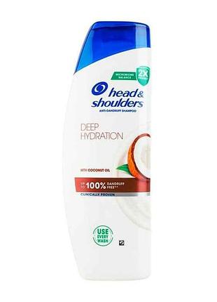 Шампунь проти лупи глибоке зволоження 400мл тм head shoulders