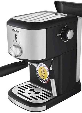 Кавоварка 850вт rcm650-s good espresso тм rotex