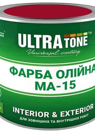 Краска масляная 2,5кг вишневый тм ultra tone