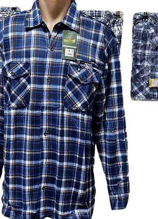 Рубашка тепла на гудзиках арт. а-1 р.5xl тм китай