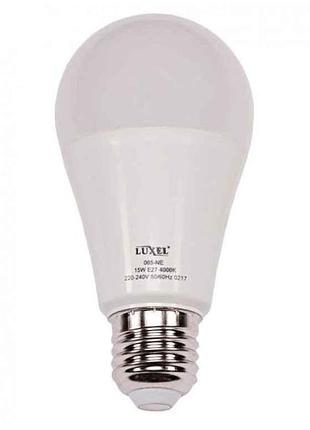 Лампа світлодіодна led а60 (064-he) e27 12вт 3000к тм luxel
