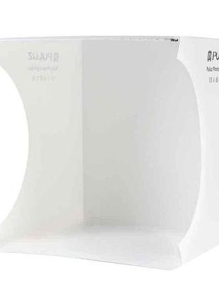 Лайтбокс 24х23х23см 5500k 6 фонов pu5022 белый тм puluz