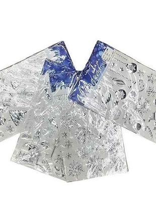 Наклейки для окон 21*26см new year 21*26см m50101 тм stenson