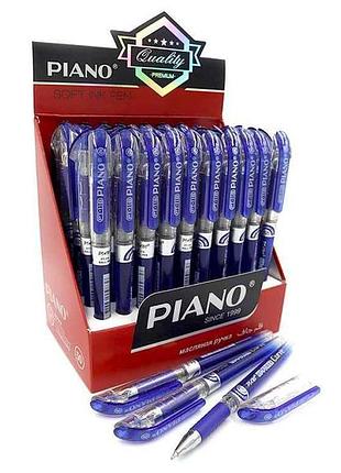 Ручка масляна синій 0,7мм рt-118 тм piano