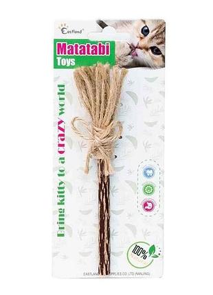 Игрушка для котов митла с мататаби 16см арт.550-855 тм eastland