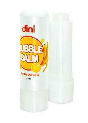 Гигиеническая помада 4,5г bubble balm банан тм dini