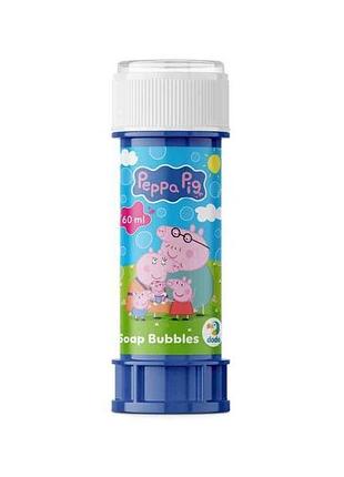 Мыльные пузыри peppa pig 60мл с лабиринтом 200705 тм dodo