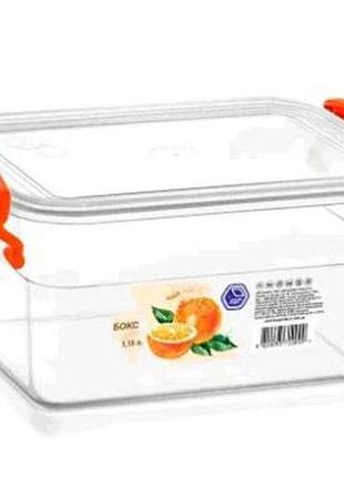 Контейнер 1,15л пл. с крышкой (57) тм народный продукт