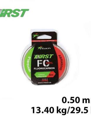 Флюорокарбон first fc 0,50мм 13,4кг 8м тм intech