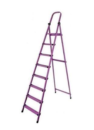 Стремянка металева 8 сход. (квадрат) тм технолог
