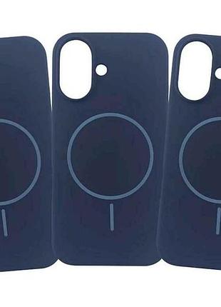 Накладка magsafe color iphone для 11 dark blue тм gerlax