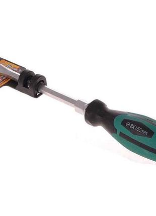Викрутка посилена плоска sl 8x150 45-8815 тм master tool