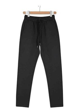 Спортивные штаны темно-серый мужские на меху прямые арт.1500-1 р.5xl тм кена