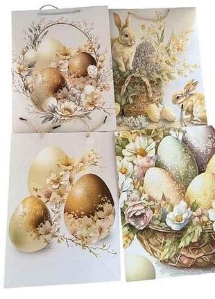 Пакет великодній s retro easter 18*24*8.5см r40811-s тм stenson