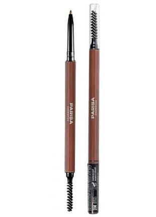 Карандаш для бровей механический micro brow pencil 314 теплый коричневый тм parisa