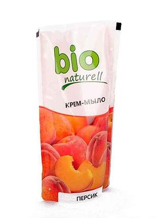 Крем-мило 460мл дой-пак «персик» тм bio naturell