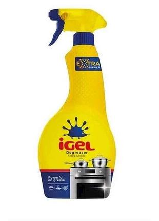 Засіб для видалення жиру 650мл тригер надпотужний антижир degreaser тм igel