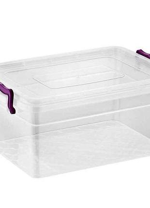 Контейнер 20л пл. с крышкой тм asude plastik