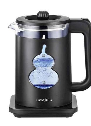 Електрочайник 1500вт 2л lb-59006 тм lumabella
