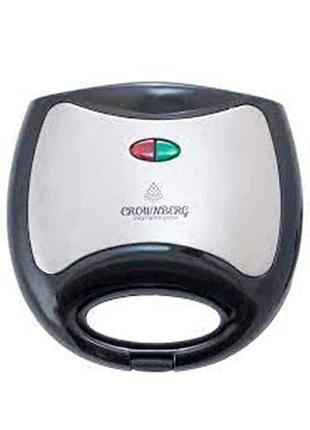 Бутербродница cb-1068 750вт тм crownberg