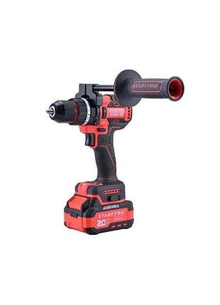 Шуруповерт аккумуляторный 20в 20в 4аг ударный scd2-20 brushless кейс 2акб usb-type c тм start pro