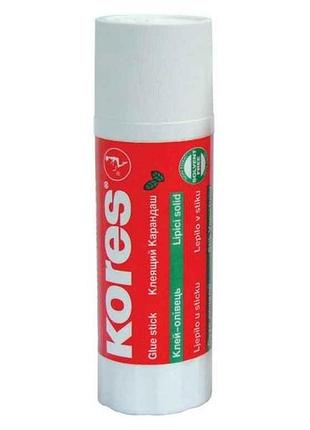 Клей-карандаш kores, основа pvp, 40г k12402 тм kores